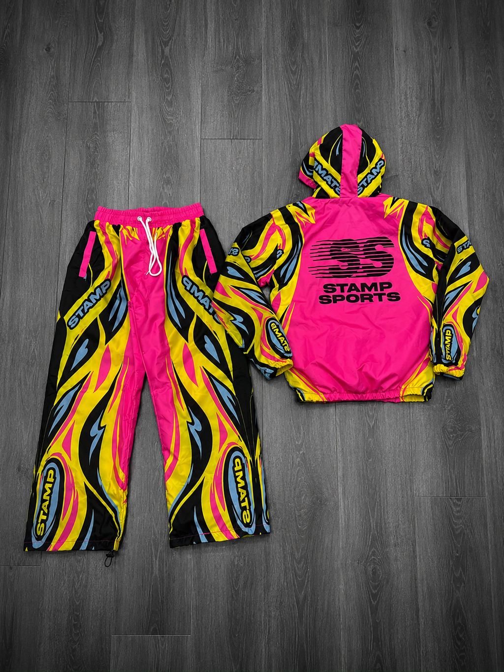 Track Suit Set Pink